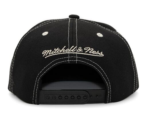 Kšiltovka Mitchell & Ness Contrast Natural Snapback Vntg Pittsburgh Penguins Black