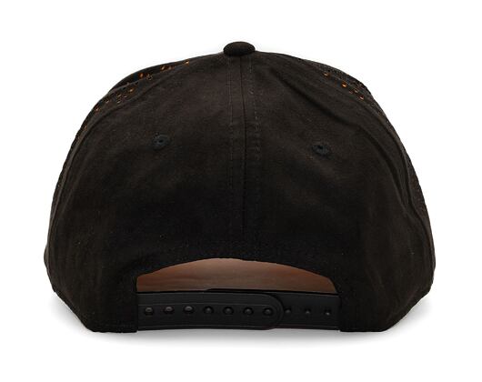 Kšiltovka New Era 9FIFTY Original Fit Pre-Curved Suede Perforated McLaren F1 - Black