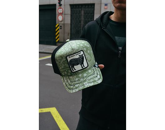 Kšiltovka Goorin - Parade Trucker - Olive
