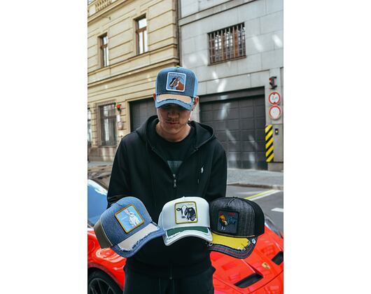 Kšiltovka Goorin - Silky Cock Trucker - Black