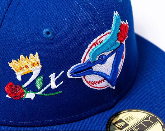 Kšiltovka New Era 59FIFTY MLB Crown Champs Toronto Blue Jays Retro - Team Color