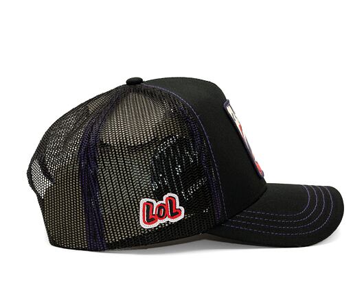 Kšiltovka Capslab Trucker - Joker LOL - Black / Purple