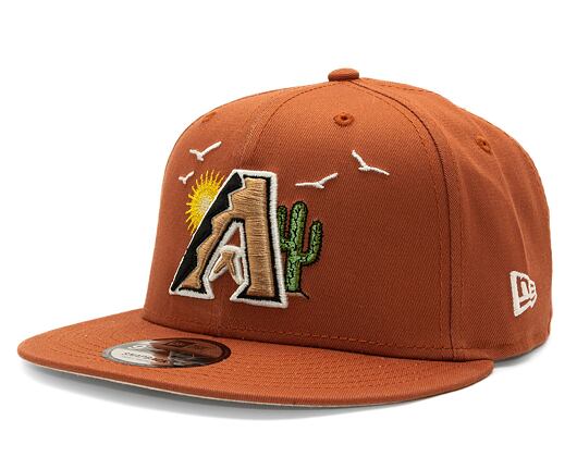 Kšiltovka New Era 9FIFTY MLB Summer Icon Arizona Diamondbacks Retro - Terracotta