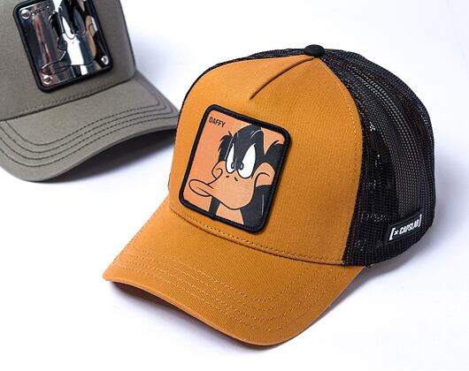 Kšiltovka Capslab - Trucker Looney Tunes Trucker Angry Duffy - Wheat Brown
