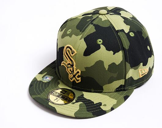 Kšiltovka New Era 59FIFTY MLB "2022 Armed Forces" Chicago White Sox - Camo