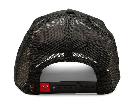 Kšiltovka New Era 9FORTY A-Frame Trucker NBA Chicago Bulls - Black