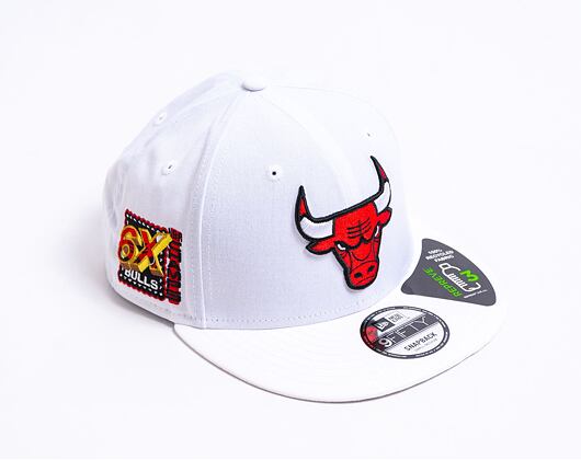 Kšiltovka New Era 9FIFTY NBA Repreve Chicago Bulls - White