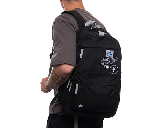 Batoh New Era MLB Patch Delaware Backpack Chicago White Sox - Black / Graphite