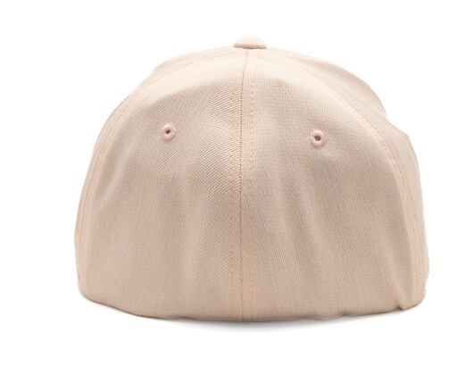 Kšiltovka Yupoong Flexfit Pastel Melange Cap Whisperpink