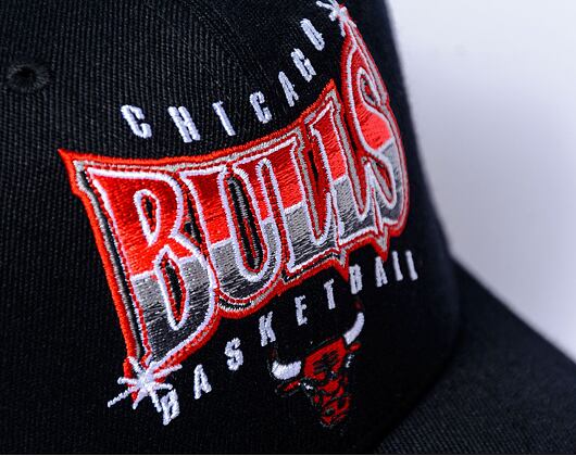 Kšiltovka NBA Glow Up Classic Red Chicago Bulls Black