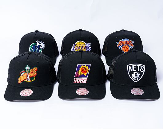 Kšiltovka NBA Monogram Trucker Hwc Phoenix Suns Black