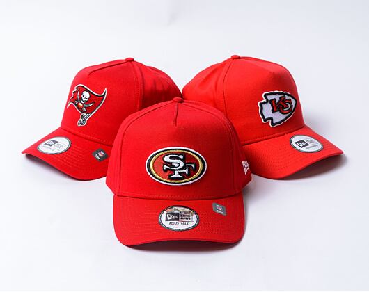 Kšiltovka New Era - 9FORTY A-Frame - San Francisco 49ers - Team Color