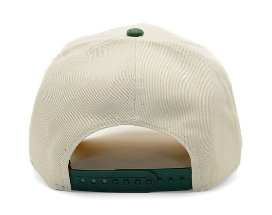 Kšiltovka New Era - 9FORTY A-Frame Cream Patch - Green Bay Packers - Stone / Dark Green