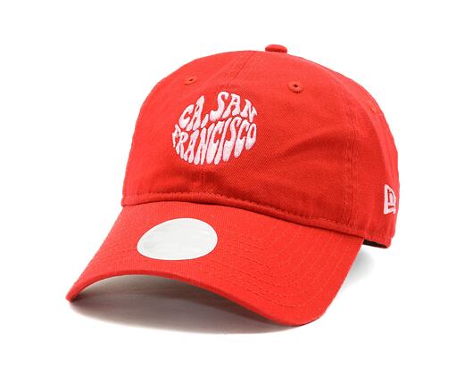 Dámská kšiltovka New Era - 9TWENTY Summer City - San Francisco - Scarlet / Fondant Pink