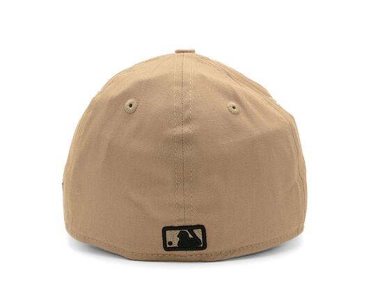 Kšiltovka New Era - 39THIRTY Seasonal League Essential - NY Yankees - Beige / Black