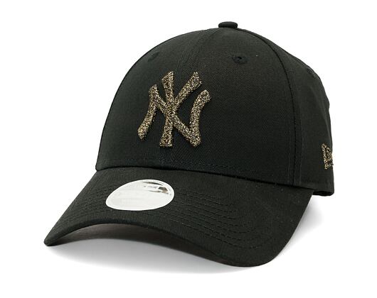 Dámská kšiltovka New Era - 9FORTY Metallic Logo - NY Yankees - Black