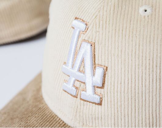Kšiltovka New Era - 59FIFTY Low Profile Cord - LA Dodgers - New Olive