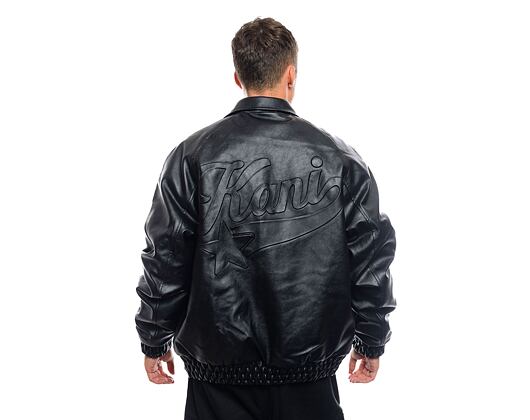 Bunda Karl Kani Star Full Pu College Jacket black
