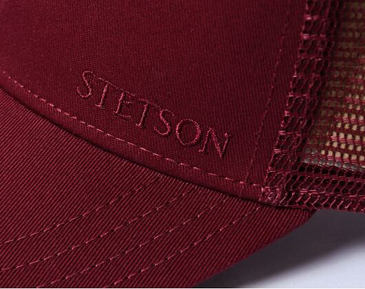 Kšiltovka Stetson Trucker Cap Cotton Rot