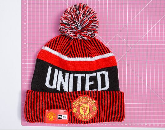 Kulich New Era Sport Cuff Beanie Manchester United FC Scarlet / Black