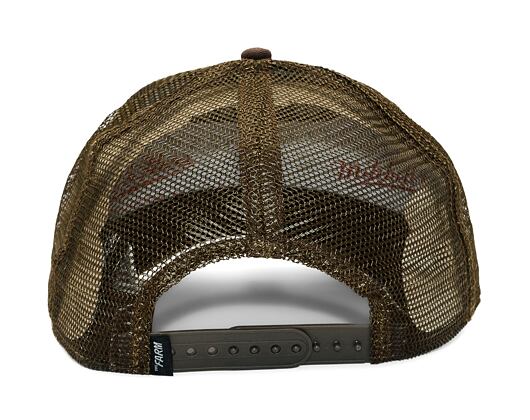 Kšiltovka Goorin - Trucker - The GOAT - Brown