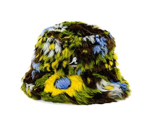 Klobouk Kangol - Faux Fur Bucket - Camo Flower