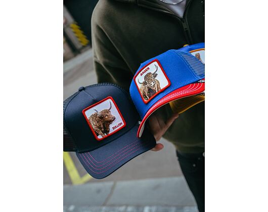 Kšiltovka Goorin - Trucker - Bull Fan - Navy