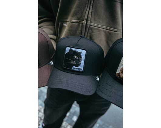 Kšiltovka Goorin - Trucker - Panther Field 100 - Black