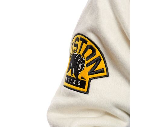 Bunda Mitchell & Ness - Team History Varsity Jacket Current Logo - Boston Bruins - Black