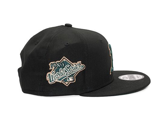 Kšiltovka New Era - 9FIFTY MLB Seasonal WS - Oakland Athletics - Black