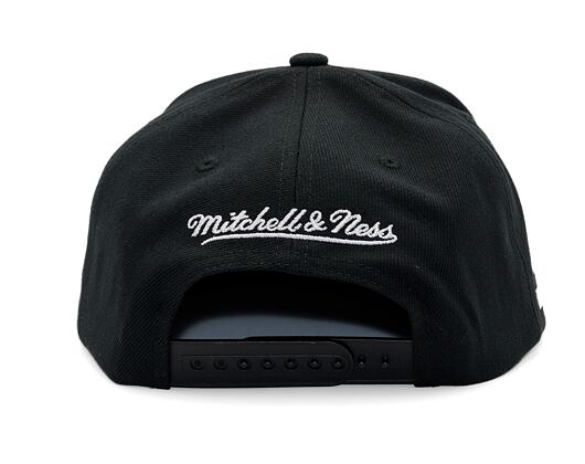 Kšiltovka Mitchell & Ness - Evergreen Black White Snapback - Chicago Blackhawks - Black