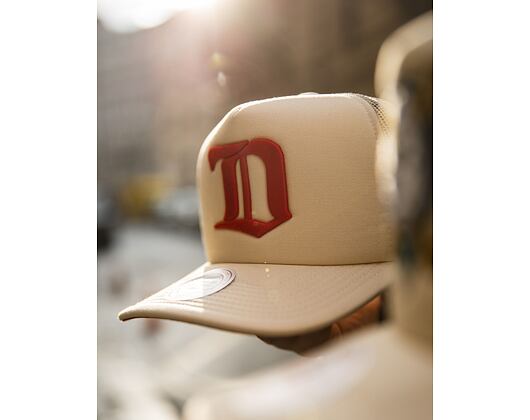 Kšiltovka Mitchell & Ness - Evergreen Trucker Vntg - Detroit Red Wings - Off White