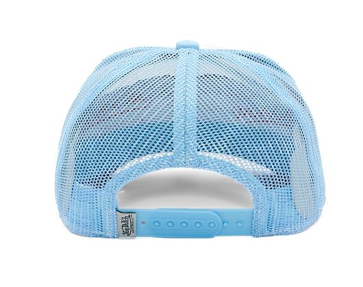 Kšiltovka Von Dutch - Trucker Rockford - Caps - Cot Twill - White/ Blue