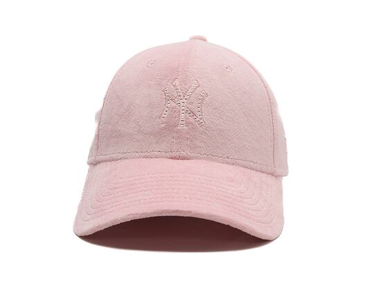 Dámská Kšiltovka New Era - MLB Diamante Velour 9FORTY - NY Yankees - Pink