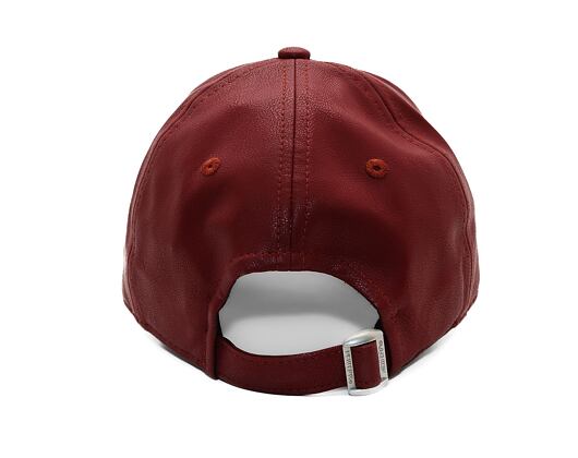 Dámská Kšiltovka New Era - MLB Crinkled PU 9FORTY - NY Yankees - Burgundy