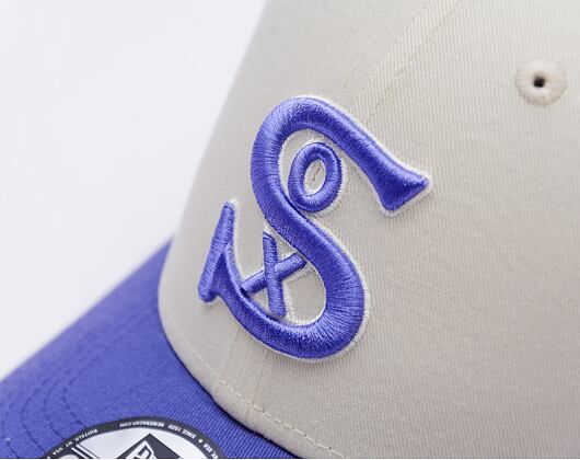 Kšiltovka New Era - MLB World Series Patch 9FORTY - Chicago White Sox - Cream / Blue