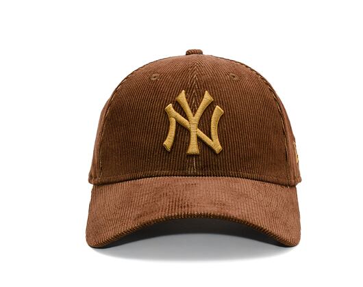 Kšiltovka New Era - MLB 2Tone Cord 9FORTY - NY Yankees - Walnut / Stone