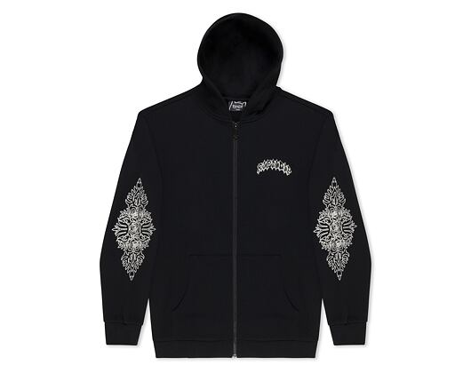 Mikina na zip Rip N Dip - Mother Nerm Zip Up Hoodie - Black