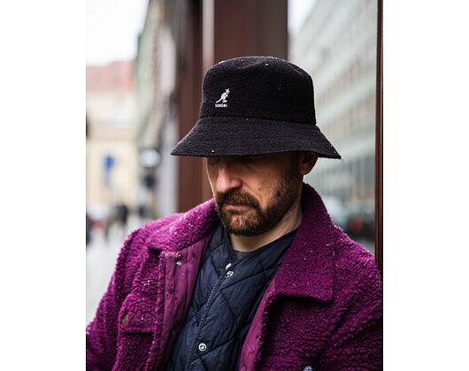 Klobouk Kangol - Bermuda Bucket - Black