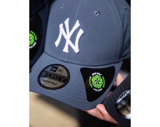 Kšiltovka New Era - MLB Recycled 9FORTY - NY Yankees - Gray / White