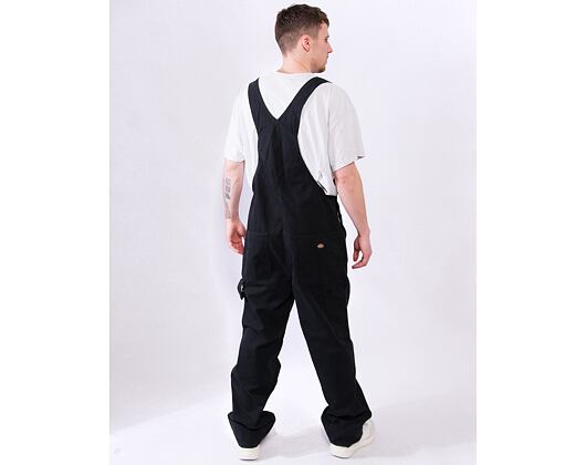 Lacláče Dickies - Duck Canvas Classic Bib - Black