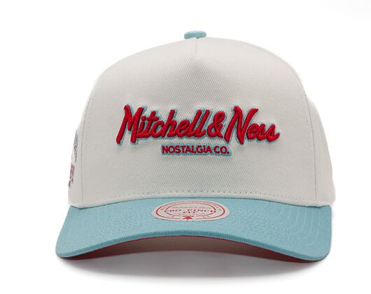 Kšiltovka Mitchell & Ness - Nostalgia Pro Crown - Sand/Baby Blue