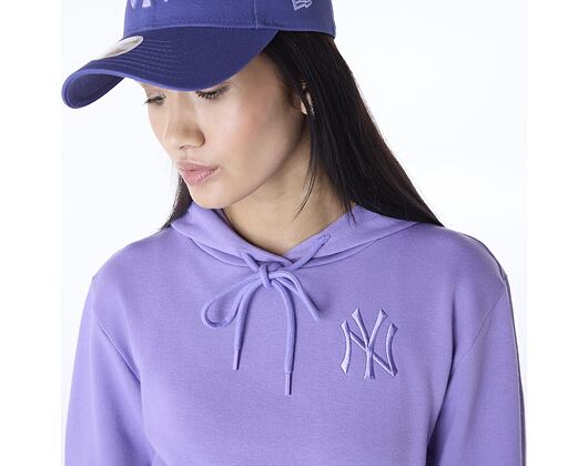 Dámská Mikina New Era - MLB Essential Hoody - NY Yankees - Purple