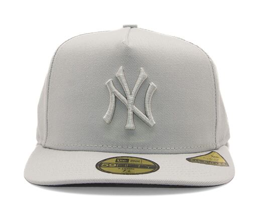 Kšiltovka New Era - MLB Color Pack 59FIFTY A-Frame - NY Yankees - Silver Grey