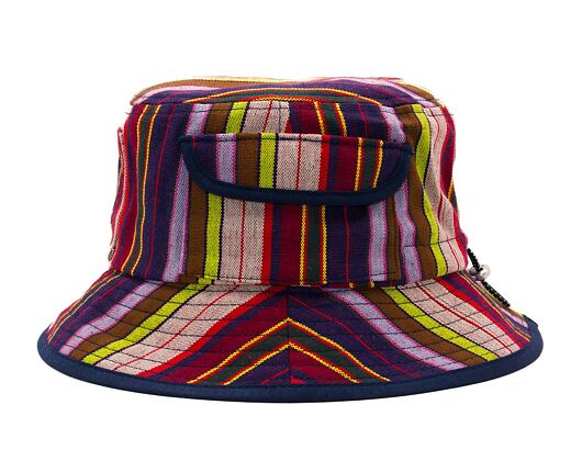 Klobouk Kangol - Multi Color Stripe Bucket - Preppy Multi