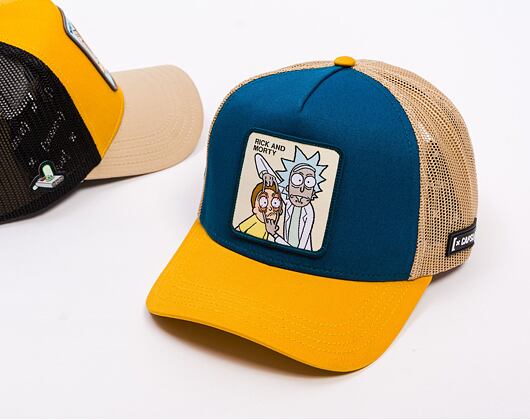 Kšiltovka Trucker Capslab Rick & Morty Coton Et Pu