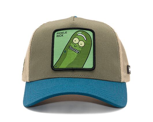 Kšiltovka Trucker Capslab Rick & Morty - Pickle Rick - Coton Et Pu