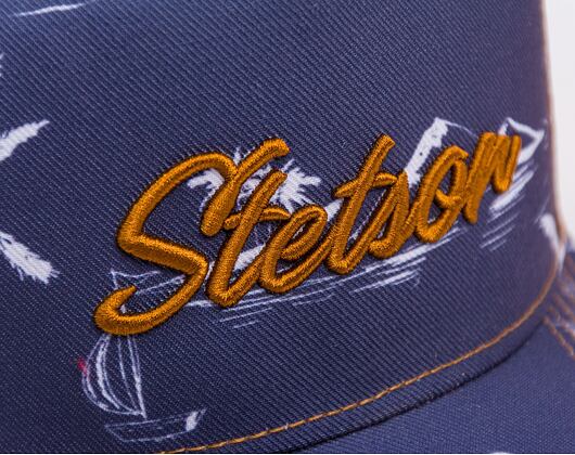 Kšiltovka Stetson - Trucker Cap Minimal Aloha Print - 2