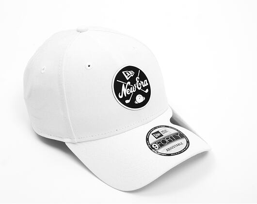 Kšiltovka New Era - Repreve Mono 9FORTY - White