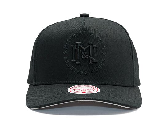 Kšiltovka Mitchell & Ness - Branded - Interlock Crest Pro Snapback - Black